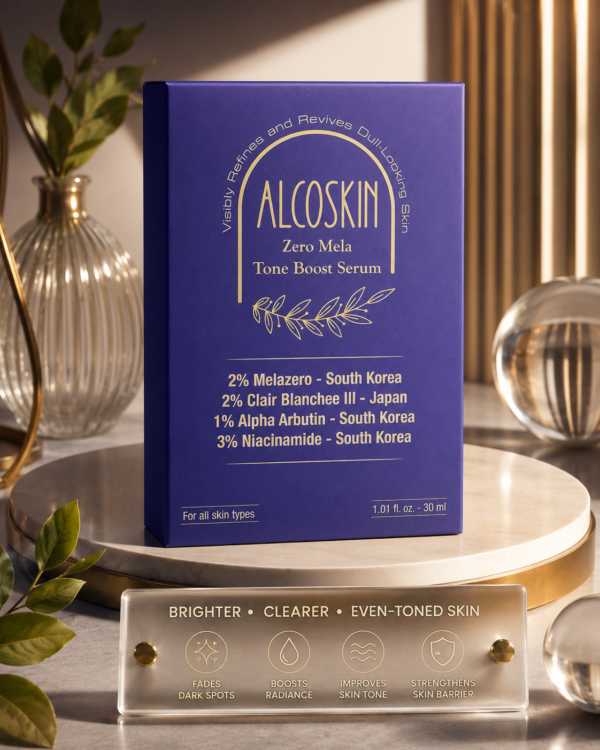 ALCOSKIN Zero Mela Tone Boost Serum
