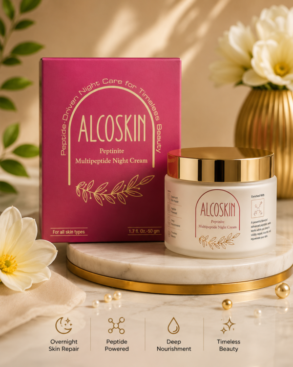 ALCOSKIN Peptinite Multipeptide Night Cream