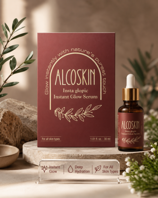 ALCOSKIN Insta Glopic Instant Glow Serum