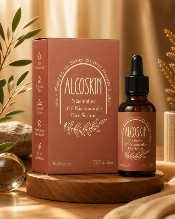 ALCOSKIN Niacinglow 10% Niacinamide Face Serum