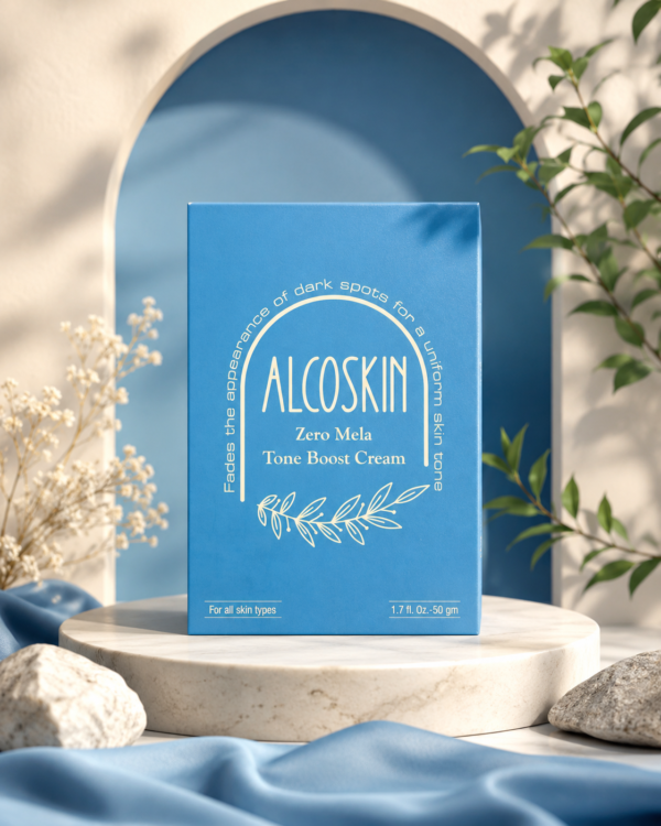 ALCOSKIN Zero Mela Tone Boost Cream