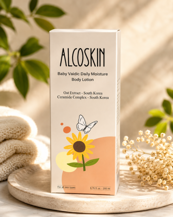 ALCOSKIN Baby Vaidic Daily Moisture Body Lotion